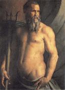 Agnolo Bronzino Portrait des Andrea Doria als Neptun oil painting reproduction